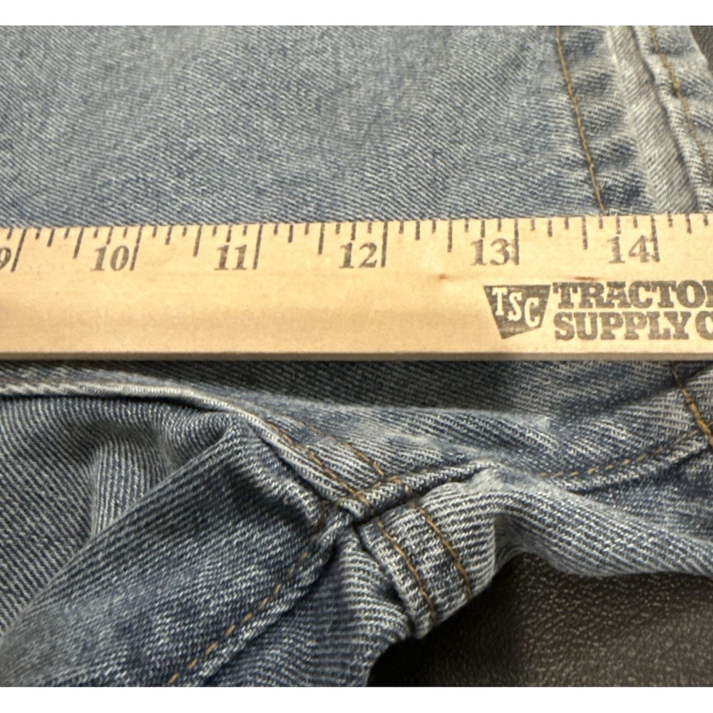 Womens 26" Denim Jean Shorts Embroidered Floral Daisy Pocket Boho‎ Festival NEW - Picture 7 of 9
